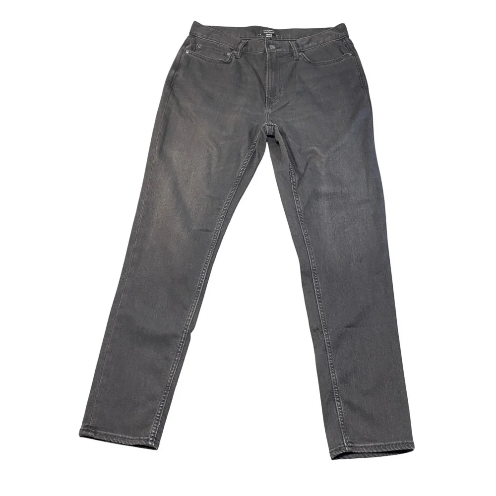 Banana‎ Republic Travel Athletic Jeans Mens 33x30 Gray Soft Pants